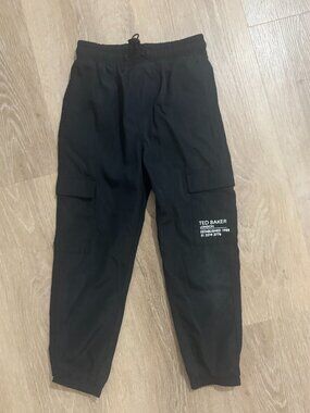 🖤 Ted Baker London Baker by Ted Baker cargo pants in black, size 7Y.